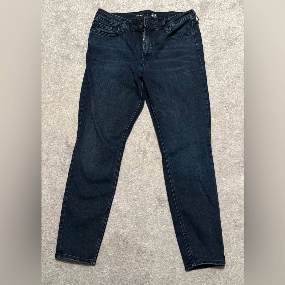 Old Navy Women's Dark Blue Skinny Jeans